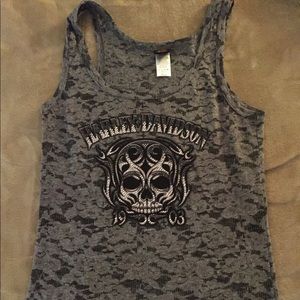 Harley Davidson Burnout tank